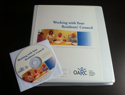 WORKING WITH YOUR RESIDENTS' COUNCIL MANUAL